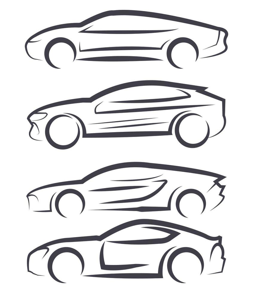 High-Quality Vector Car Logo Designs Unleashing Automotive Excellence