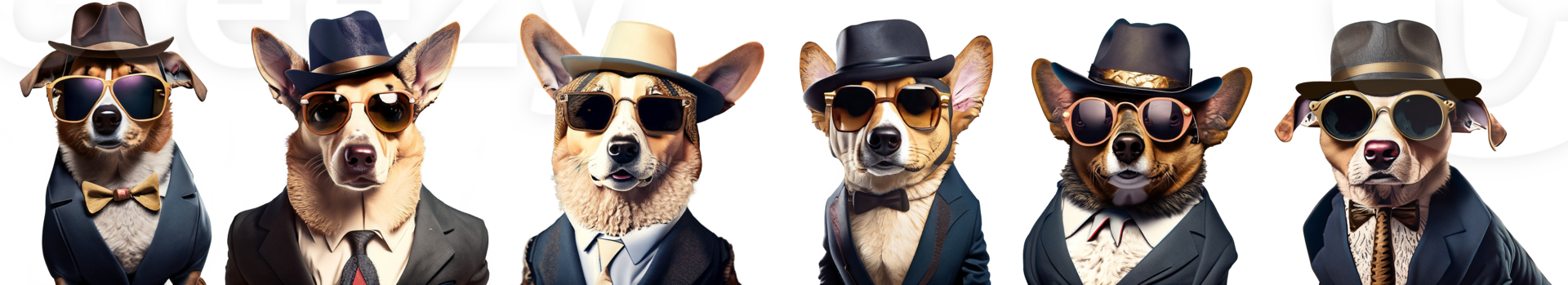 Cool Dogs on Suit png