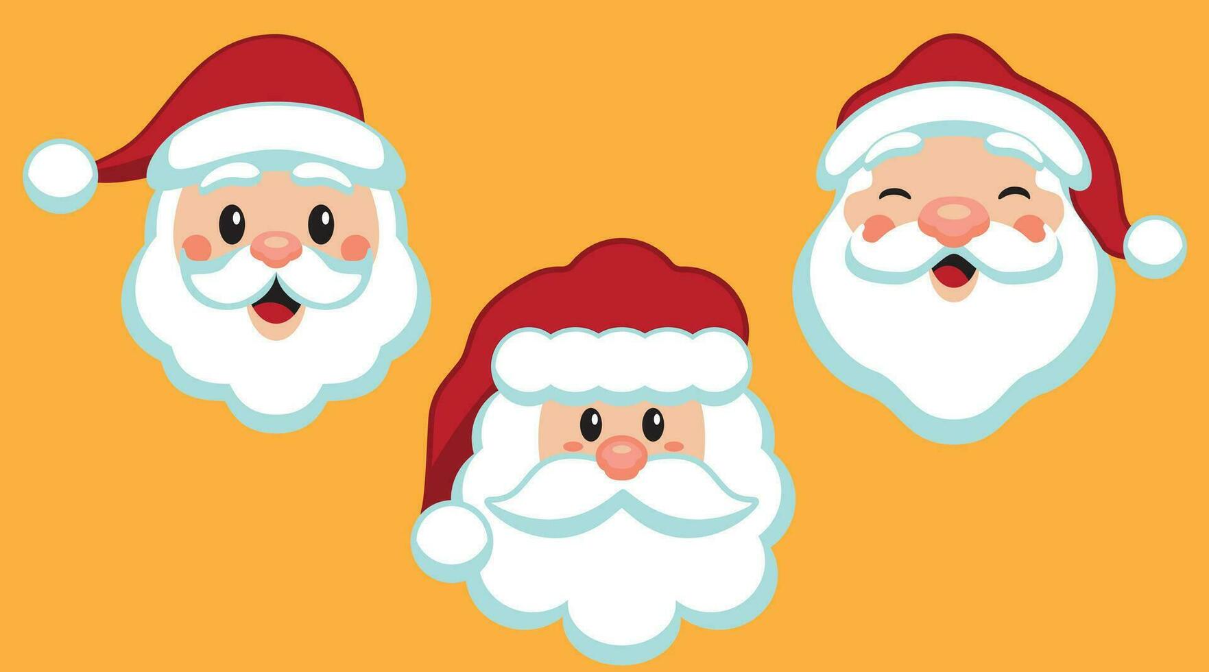 vector de santa claus