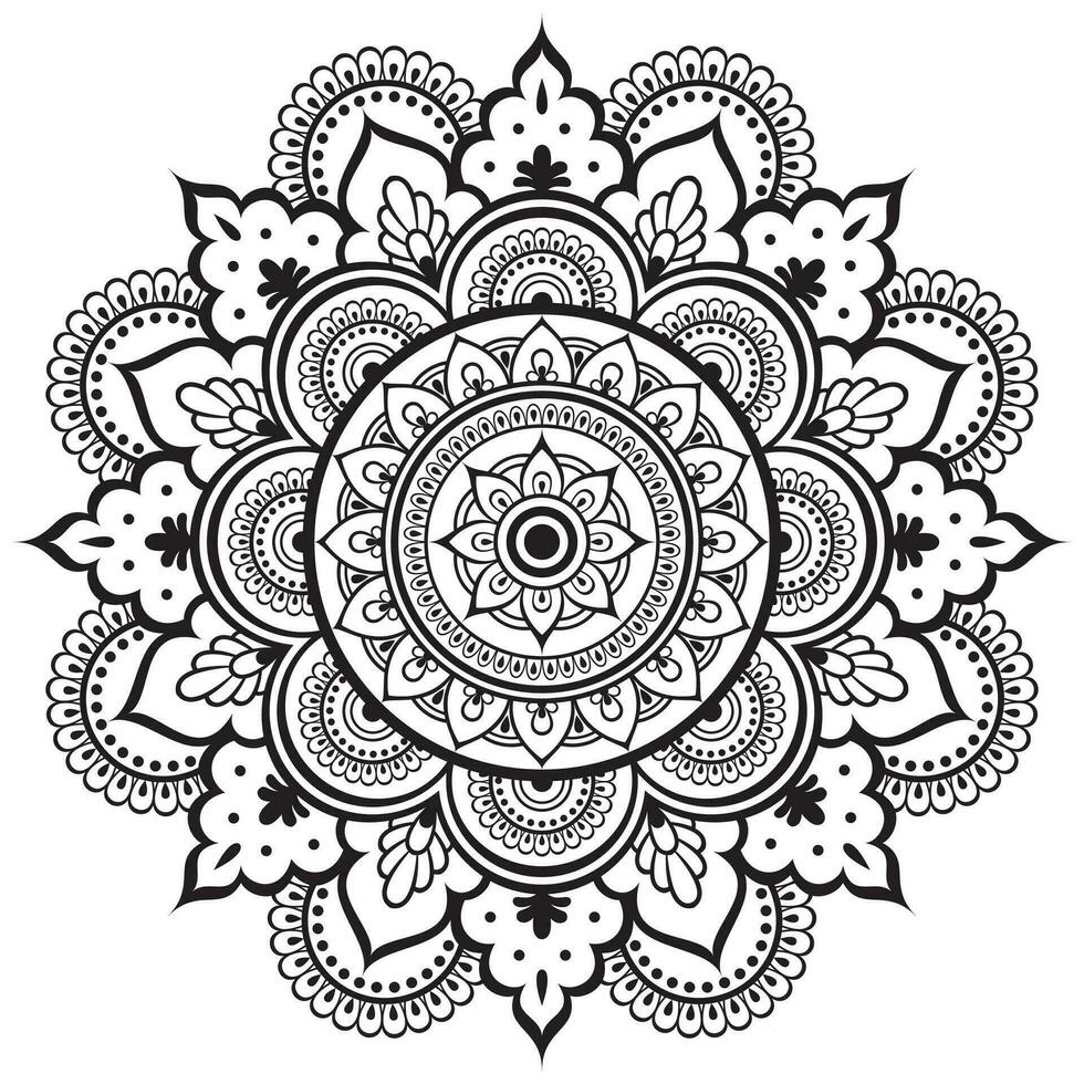 Vector Mandala 4