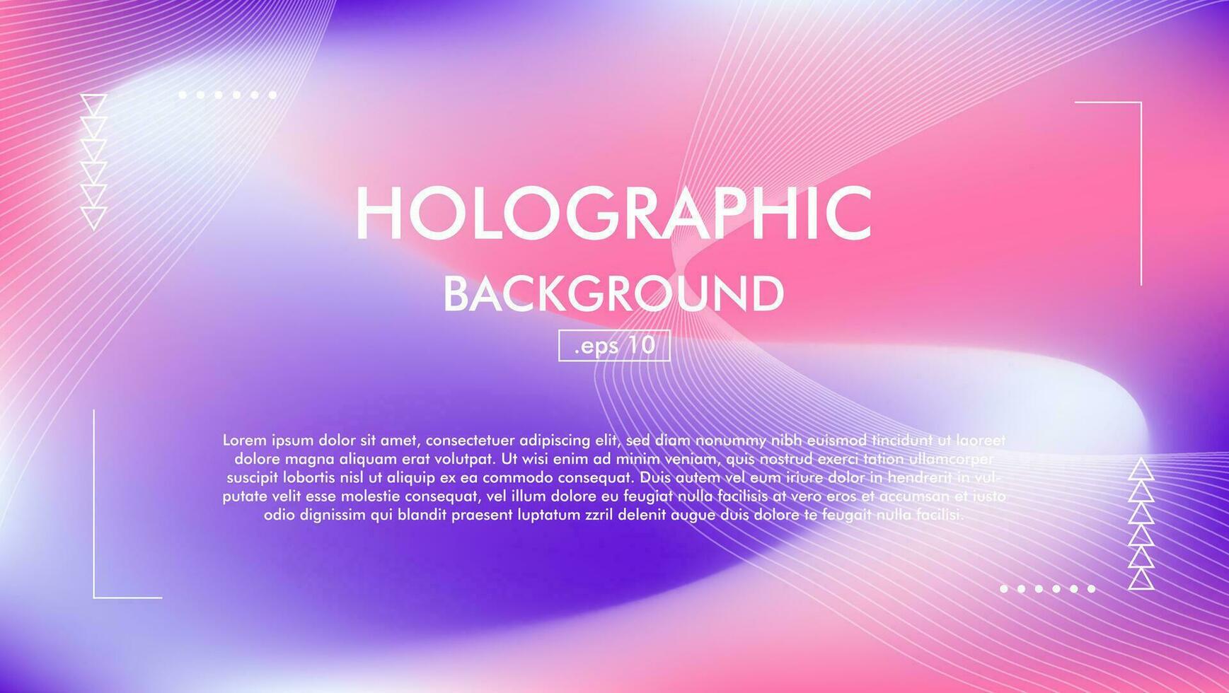 Gradient abstract blurred cover vector