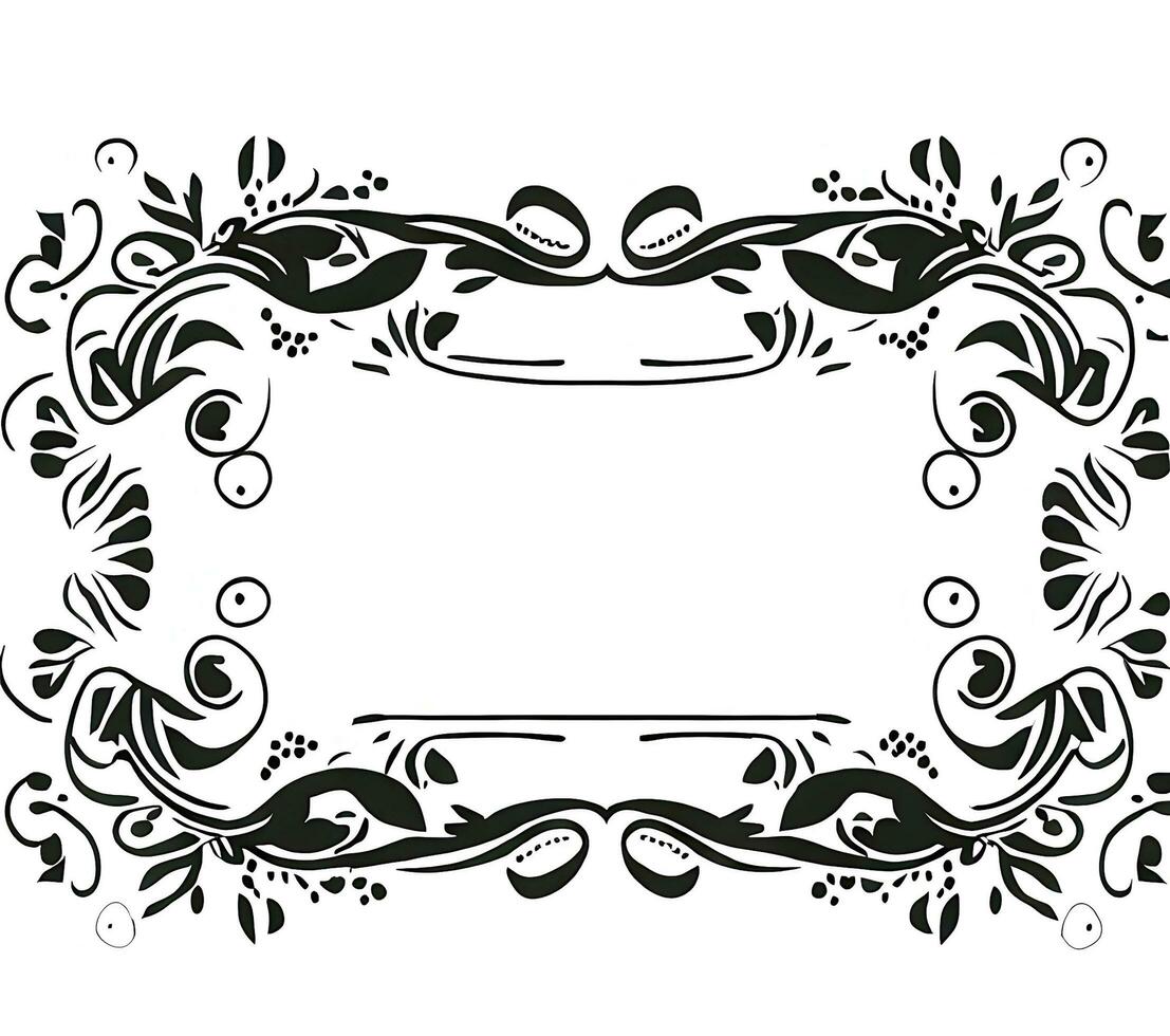 decorativo frontera antecedentes foto