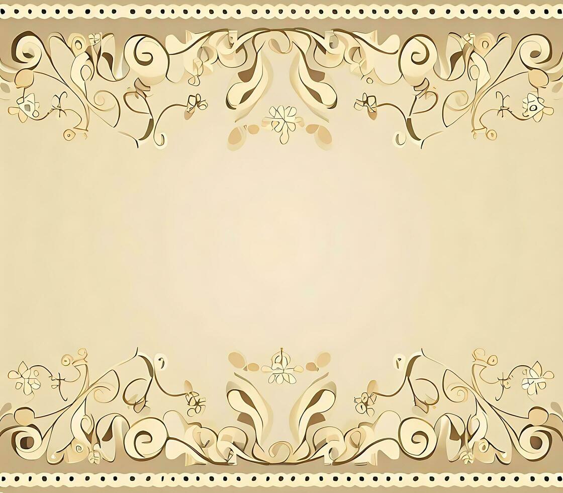 Decorative border  background photo