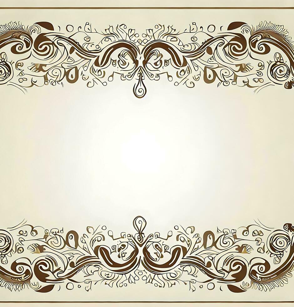 Decorative border  background photo