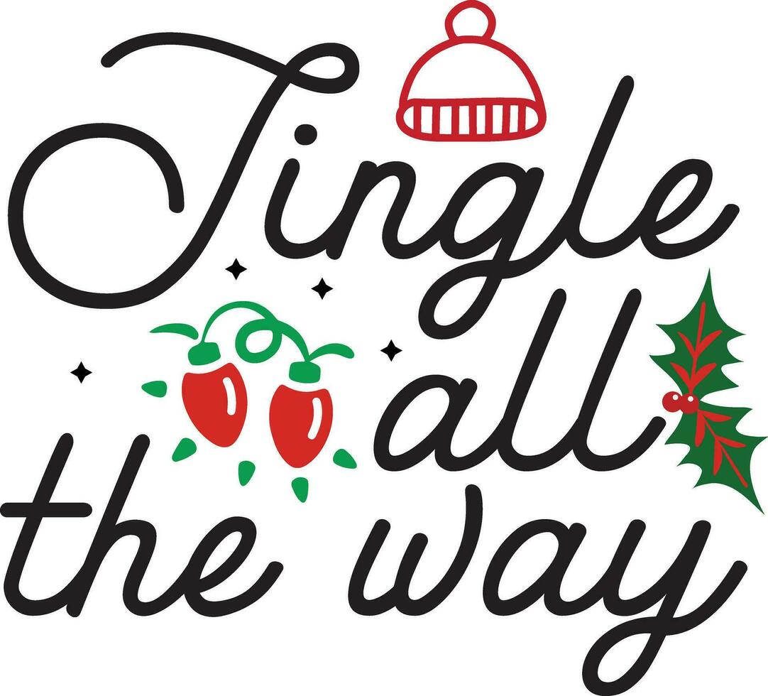 Christmas t-shirt design vector