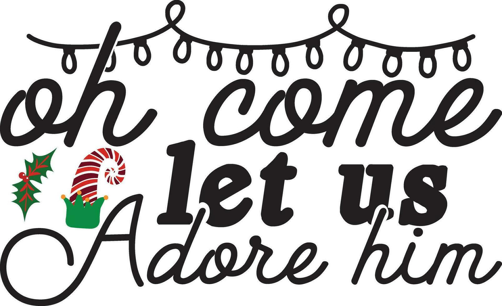 Christmas t-shirt design vector