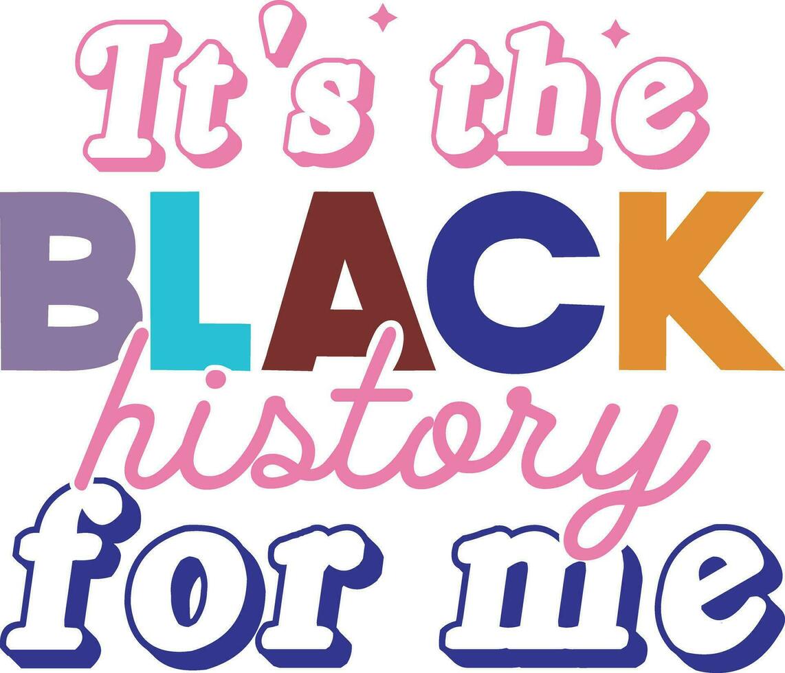 Black History  t-shirt design vector