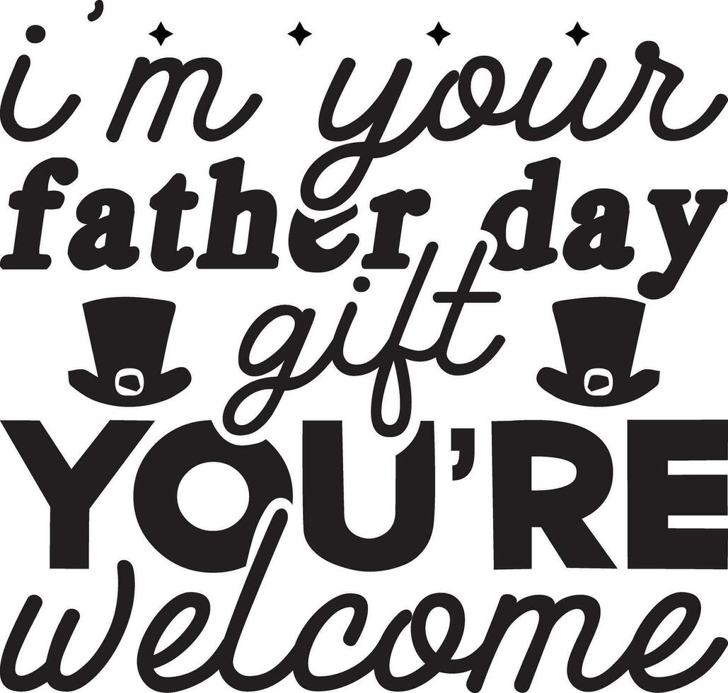 Fathers day t-shirt design vector