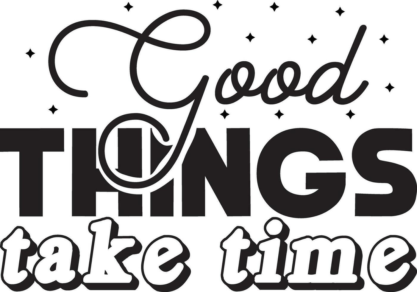 Inspirational t shirt design vector