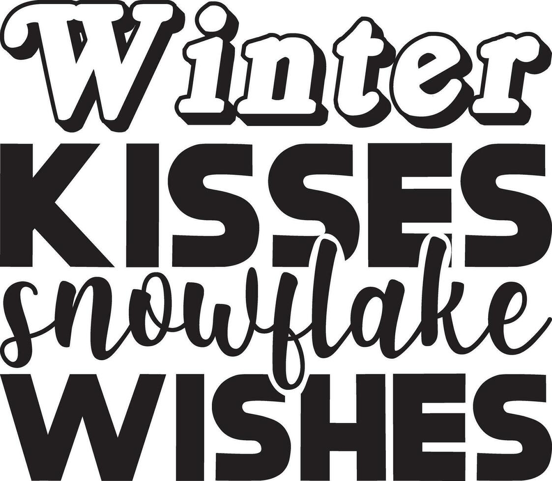 Winter  t-shirt design vector