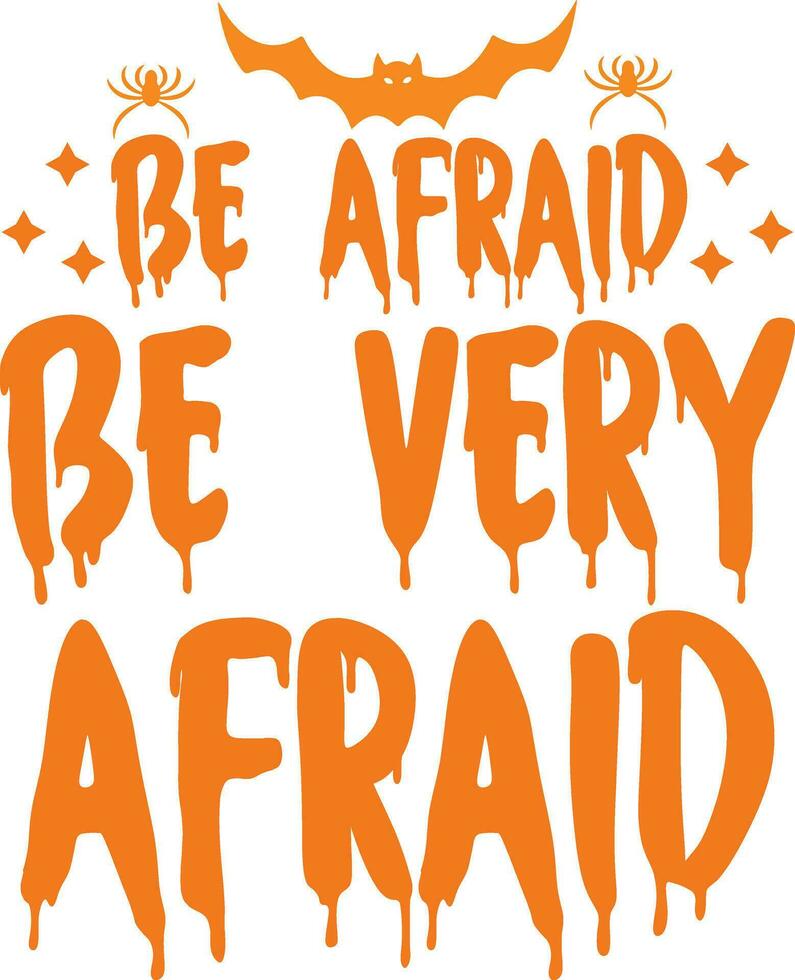 Halloween lettering quote SVG Design vector