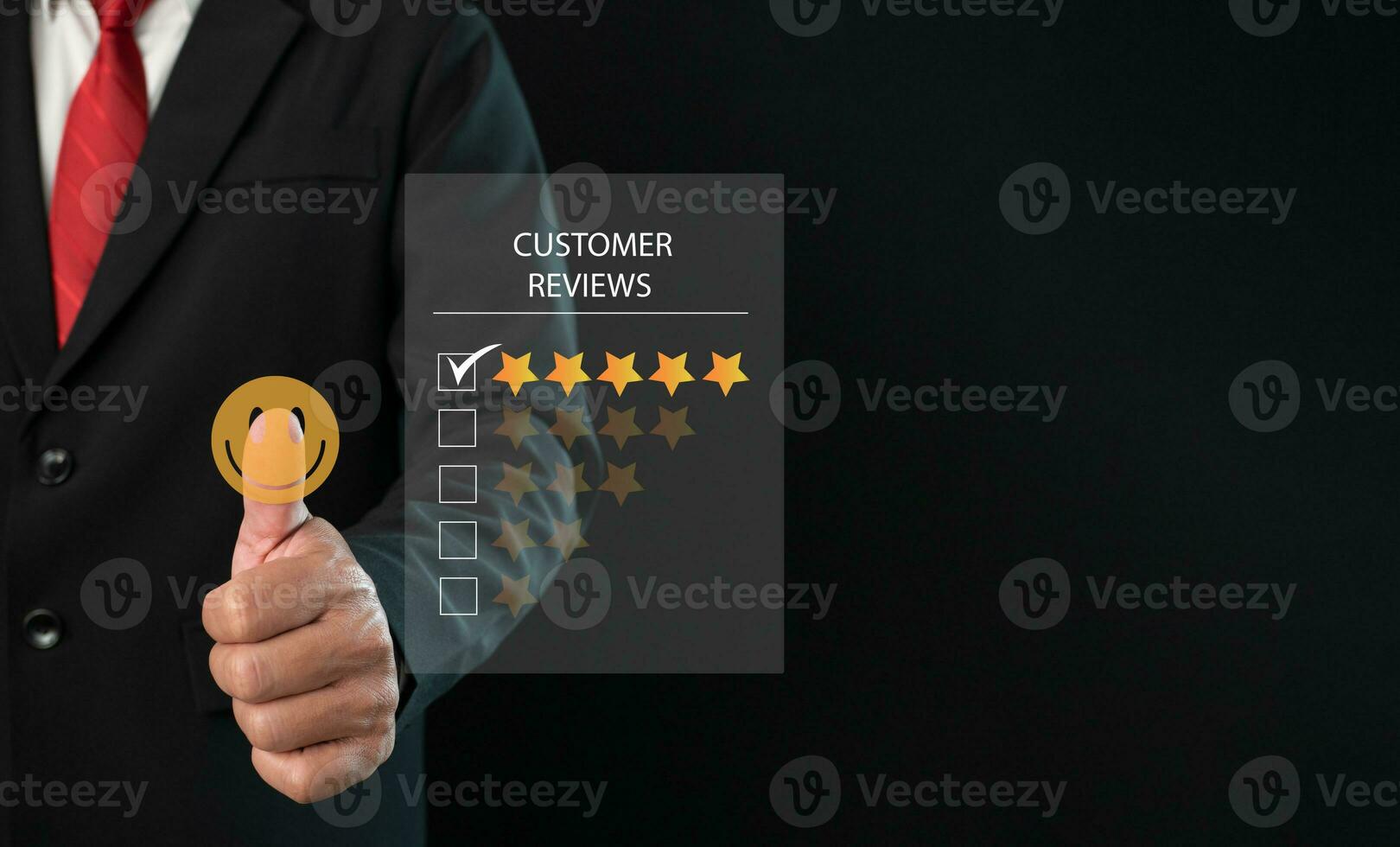 Customer Satisfaction Survey concept, service experience rating online application, customer evaluation product service quality, satisfaction feedback review, very good quality most. photo