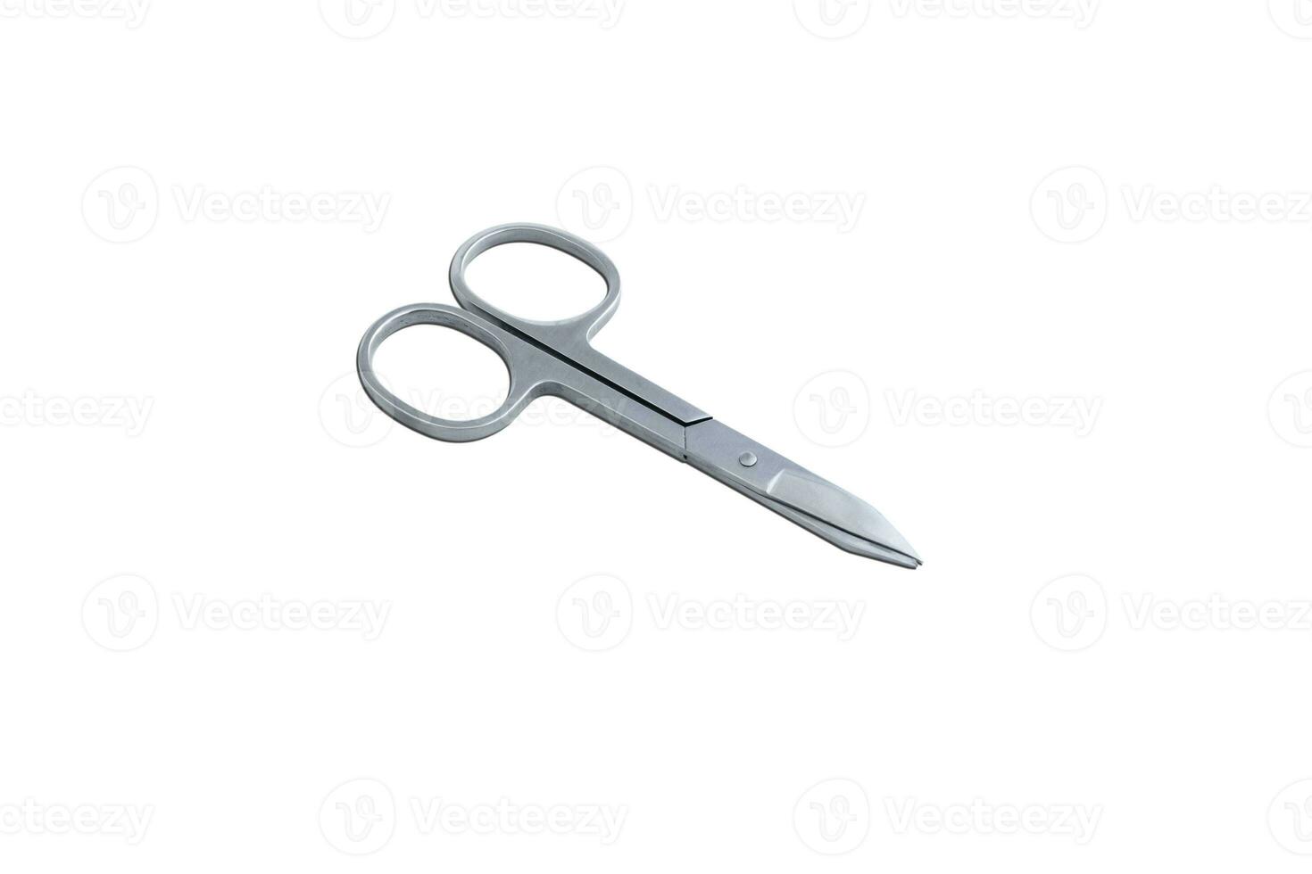 Scissors isolated on white background, after some edits. photo