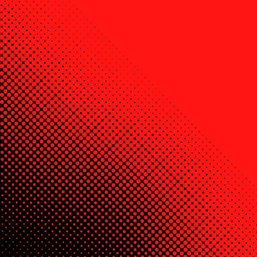 Abstract decorative red and black halftone dots background design for corporate design, cover brochure, book, banner web, advertising, poster vector