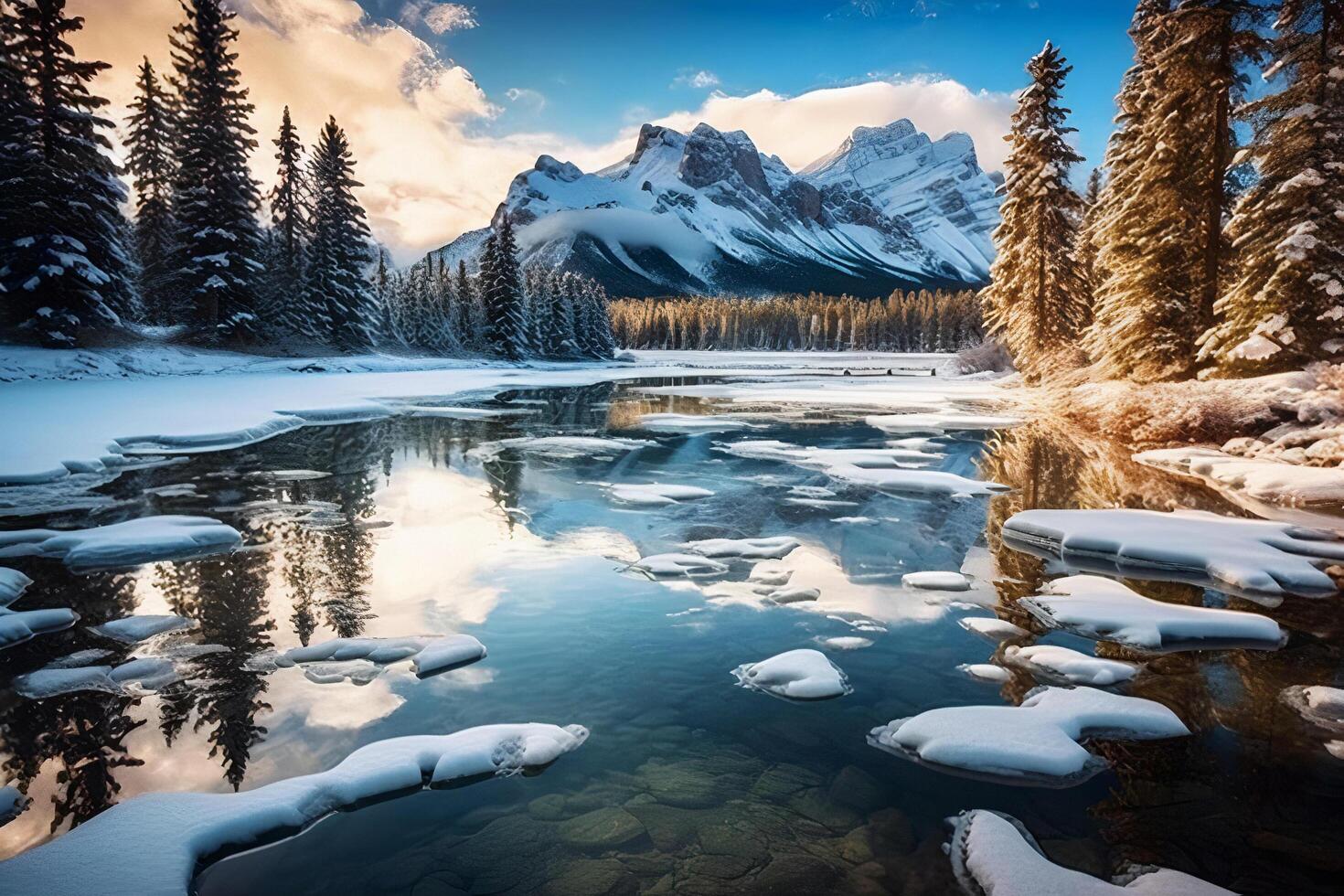 Christmas winter Background Xmas photo