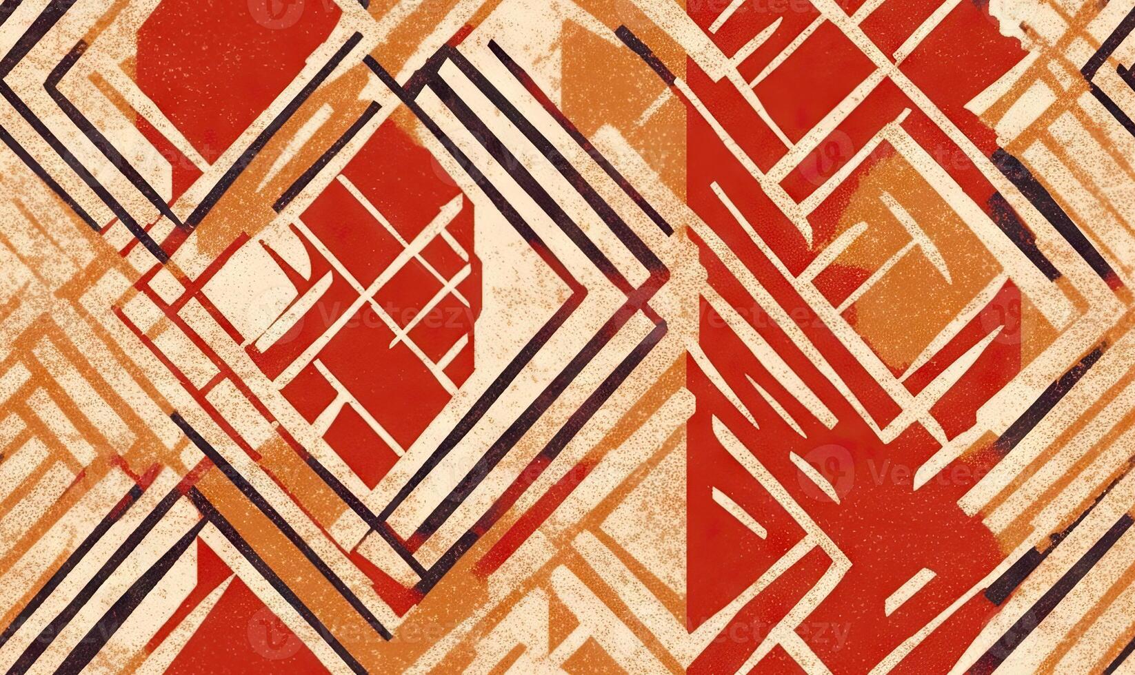 Geometric seamless pattern. Creative ethnic carpet wallpaper. For banner, postcard, book illustration. Created with tools photo