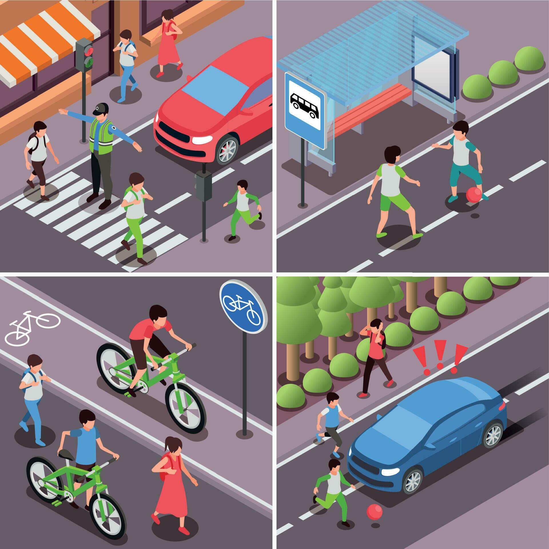 Children Road Safety Composition 25803000 Vector Art At Vecteezy children-road-safety-composition-25803000-vector-art-at-vecteezy