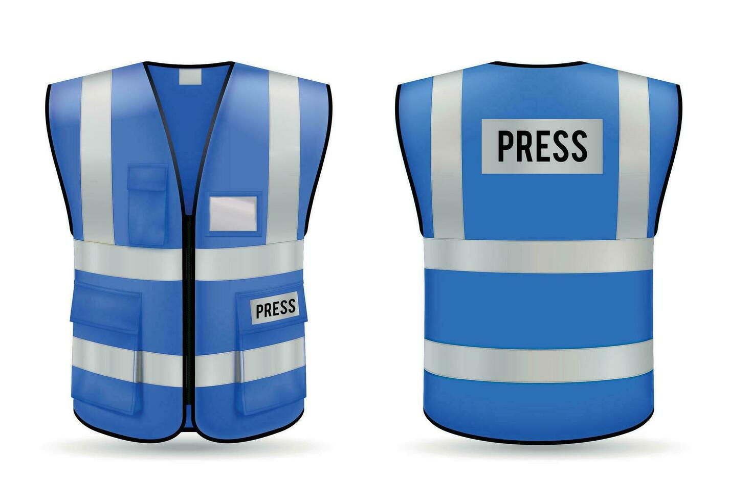 Press Vest Set vector