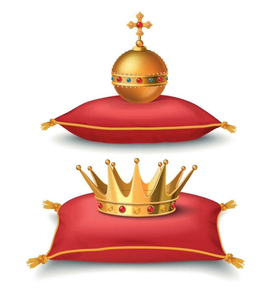 Royal Symbols Set vector