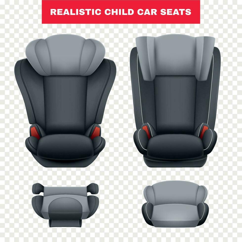 Child Car Seats Set vector