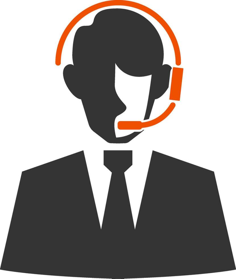 Telephone operator icon design 25804541 Vector Art at Vecteezy