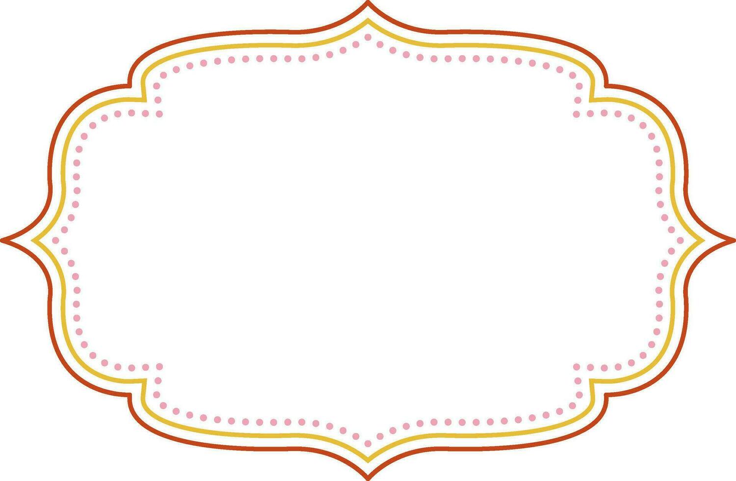 classic label stickers frame svg design graphics vector