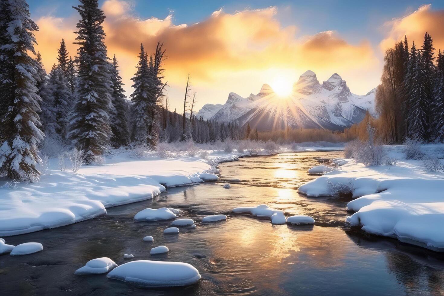 Christmas winter Background Xmas photo