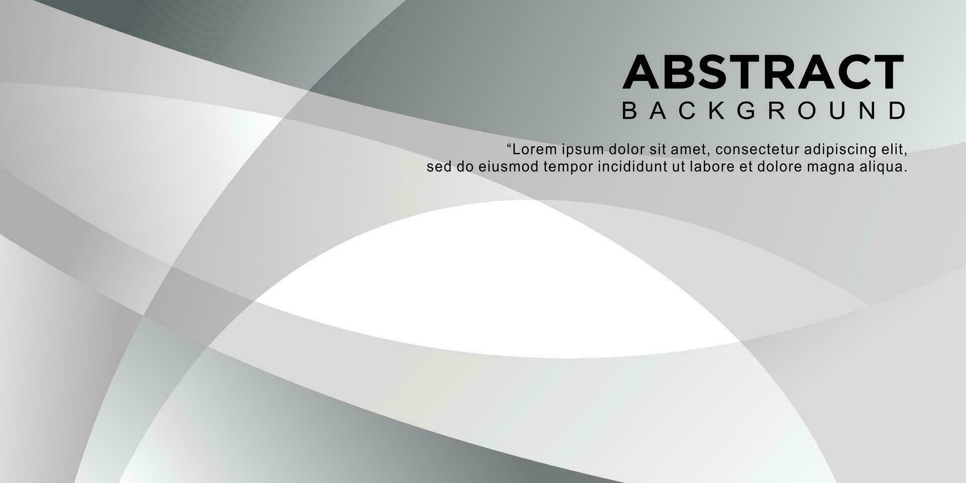 Abstract wavy gradient background with gray color design vector