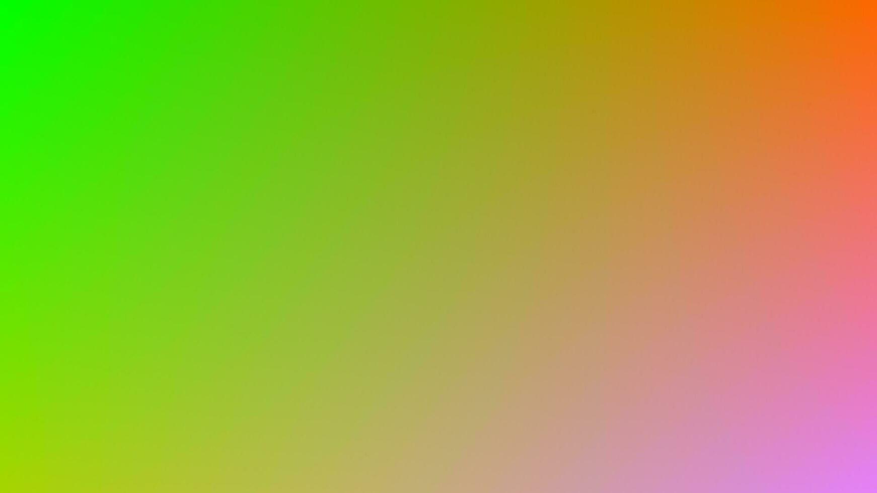 Green Yellow Orange Pink Gradient Background vector