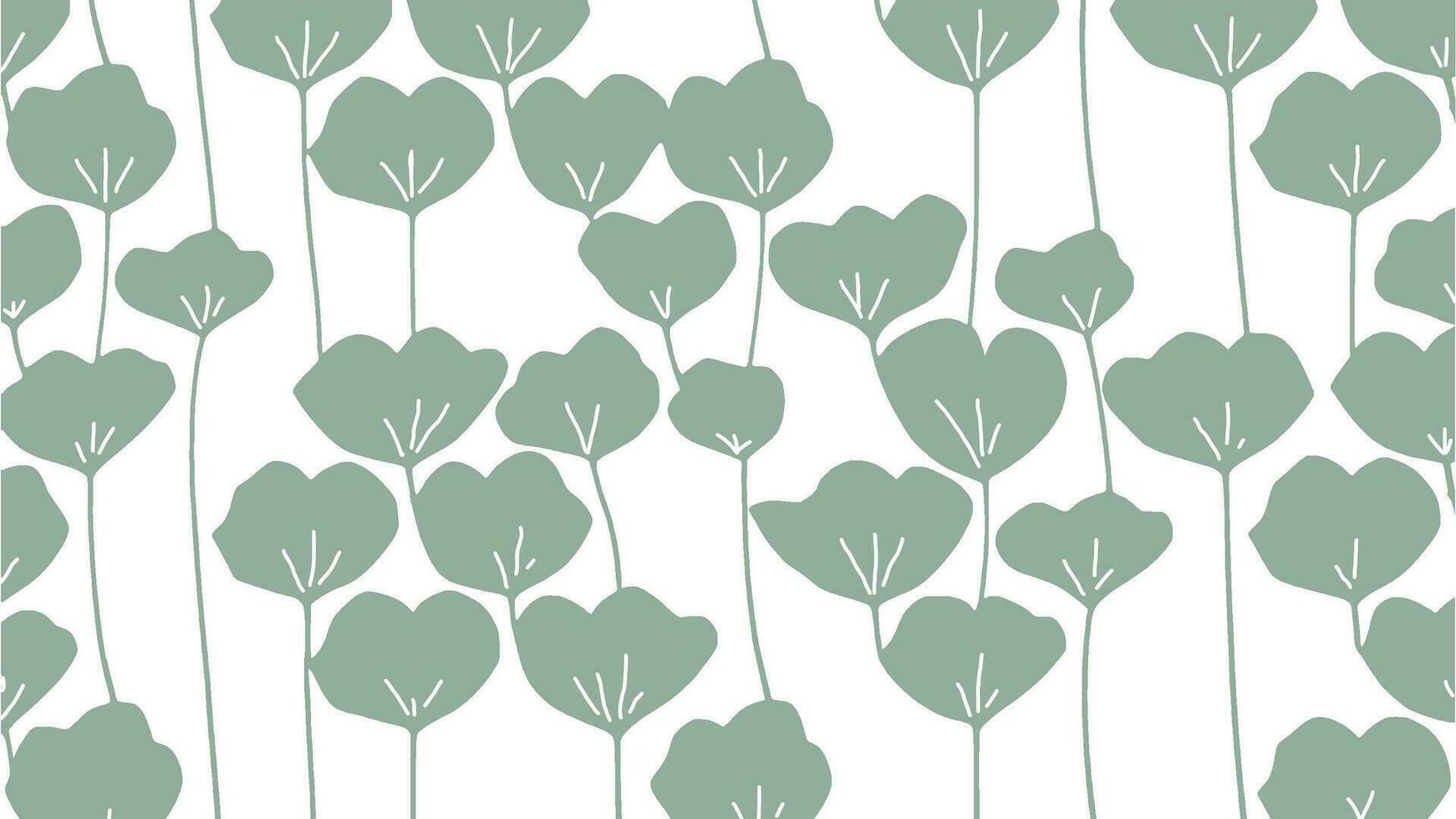 Green lotus leaf interlaced background vector