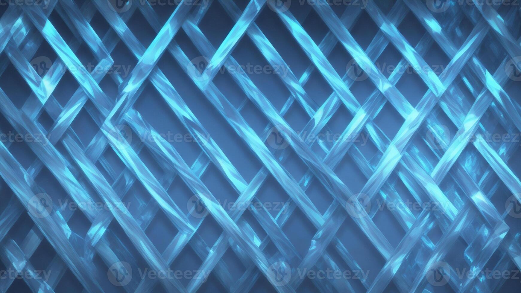 Blue crystal texture gradient interlaced background, mysterious future sense photo
