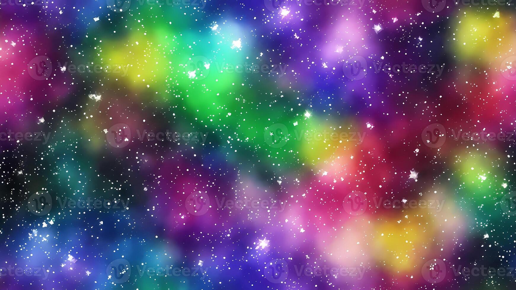 watercolor rainbow gradient galaxy stars background photo