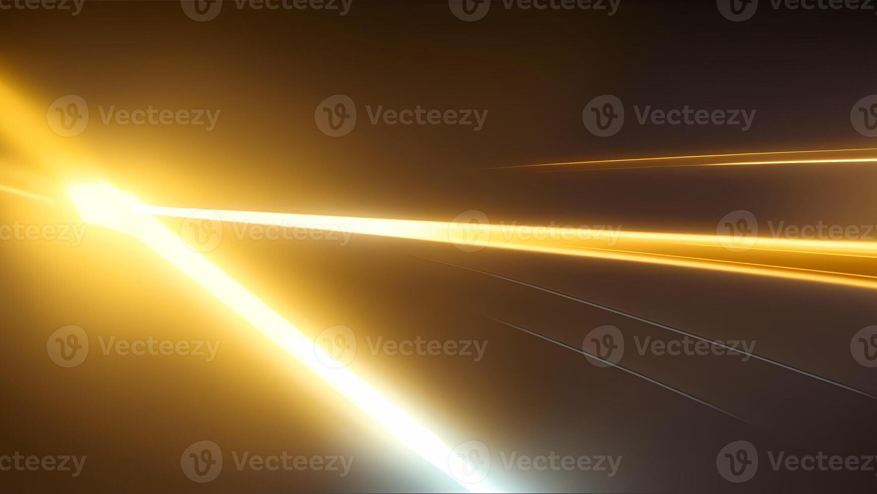 high speed yellow beam ray of future technology transmission concept photo