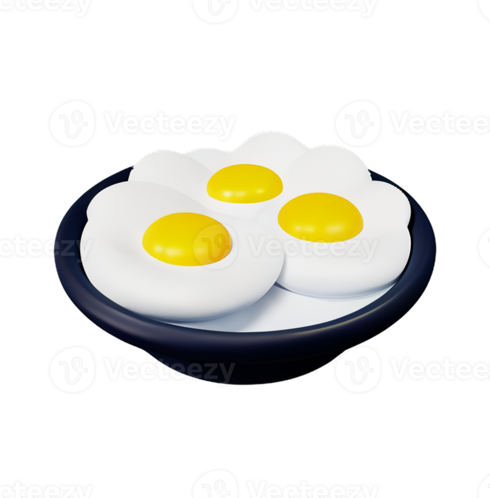 poached eggs icon Delicious Breakfast Morning Energy Vitality AI