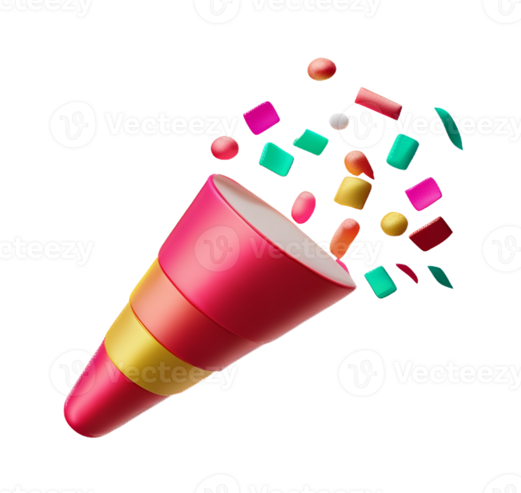 cracker confetti party firework game decoration theme activity plan gatherings red icon png