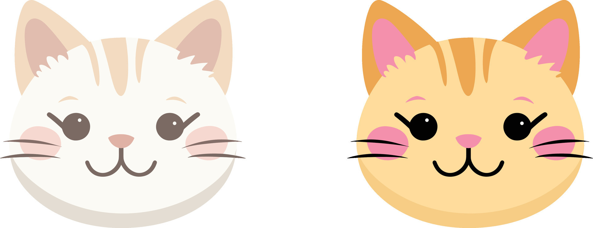 Cat Kawaii Flat icon