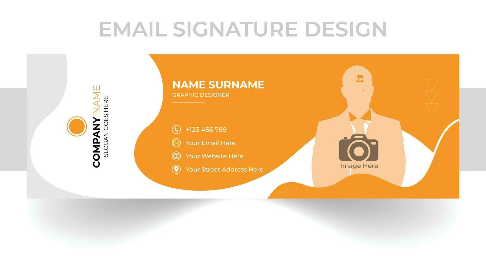 EMAIL SIGNAURE DESIGN vector