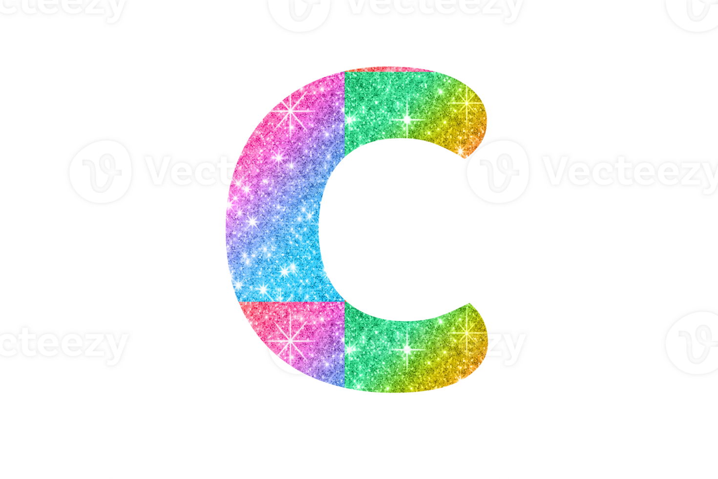 Colorful Glitter Alphabet PNG 25827946 PNG