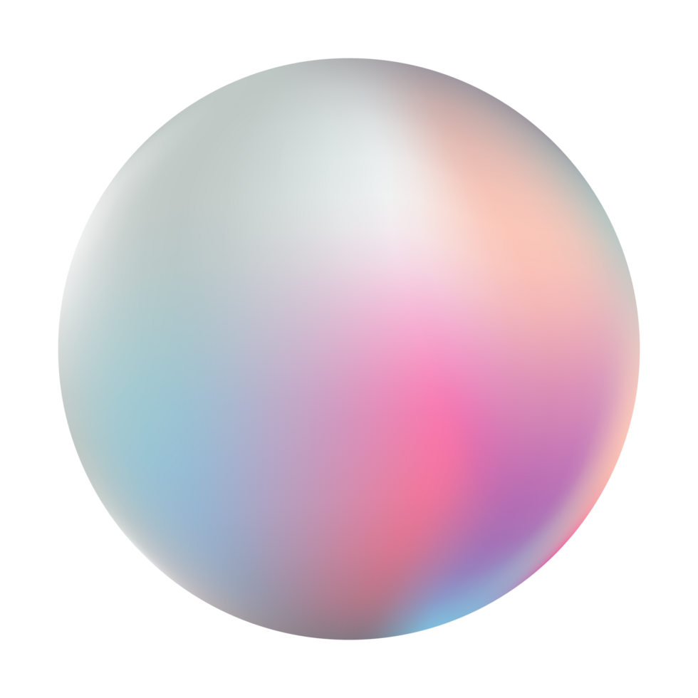 pente cercle forme, holographique vibrant rond icône. multicolore boutons pouvez être utilisé dans bannière, social médias, la toile, comme conception élément. png