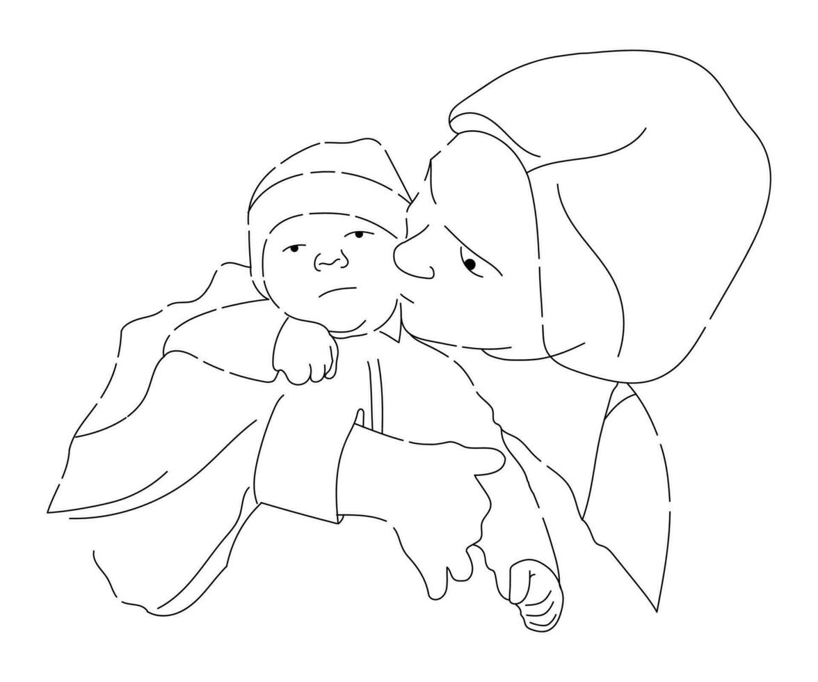 Vector line art