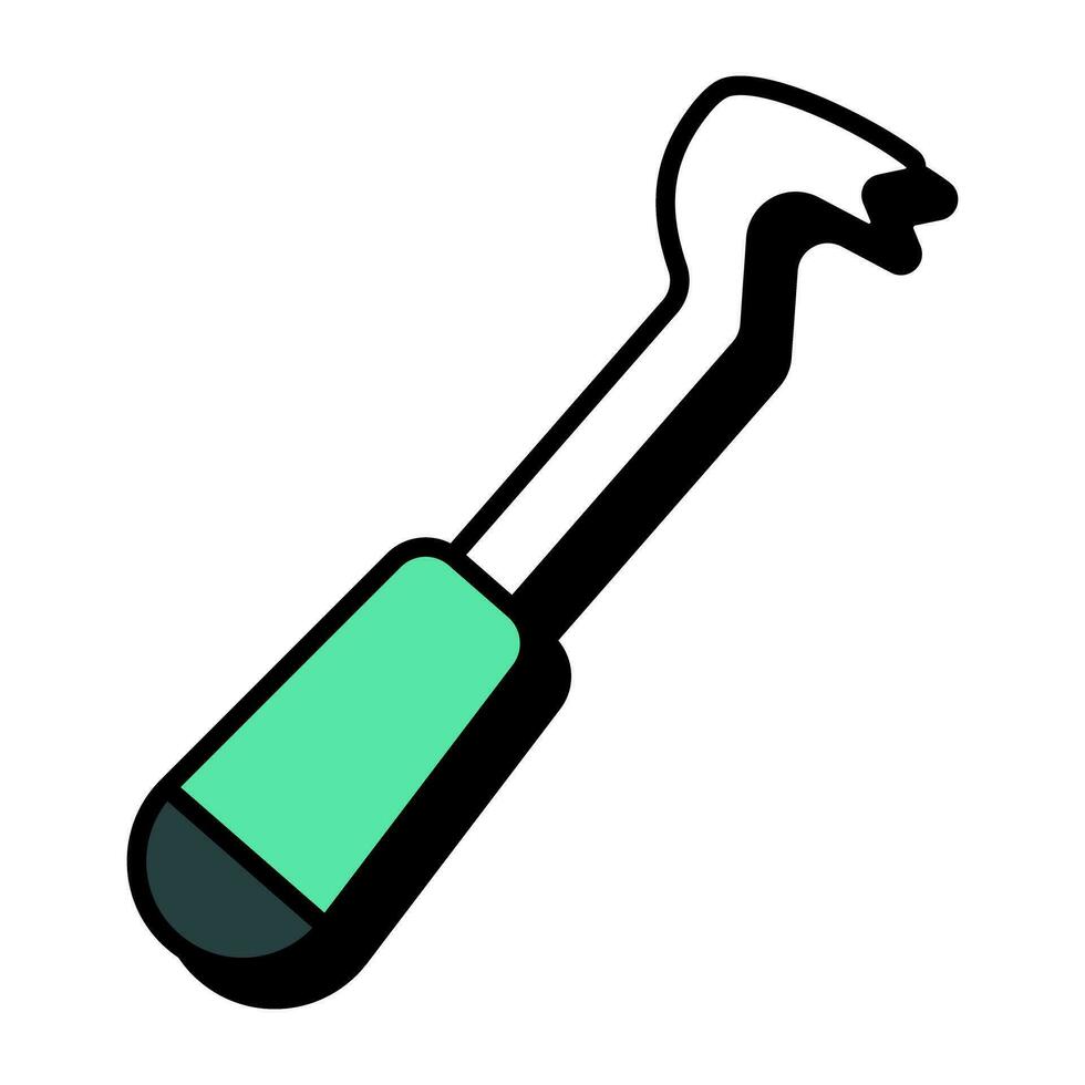 Creative design icon of dental tool vector