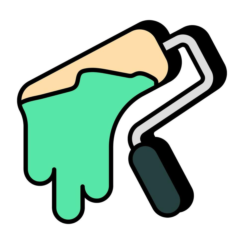 Perfect design icon of paint roller vector