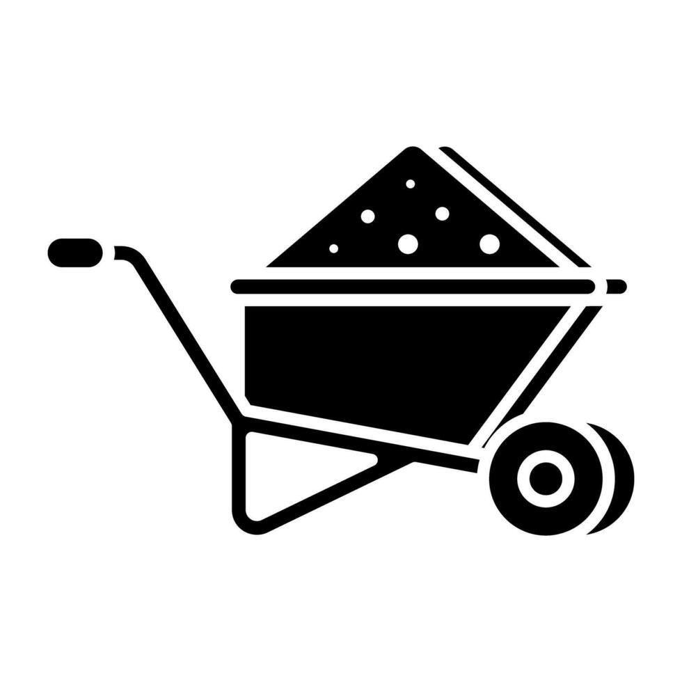 Modern design icon of mulch vector