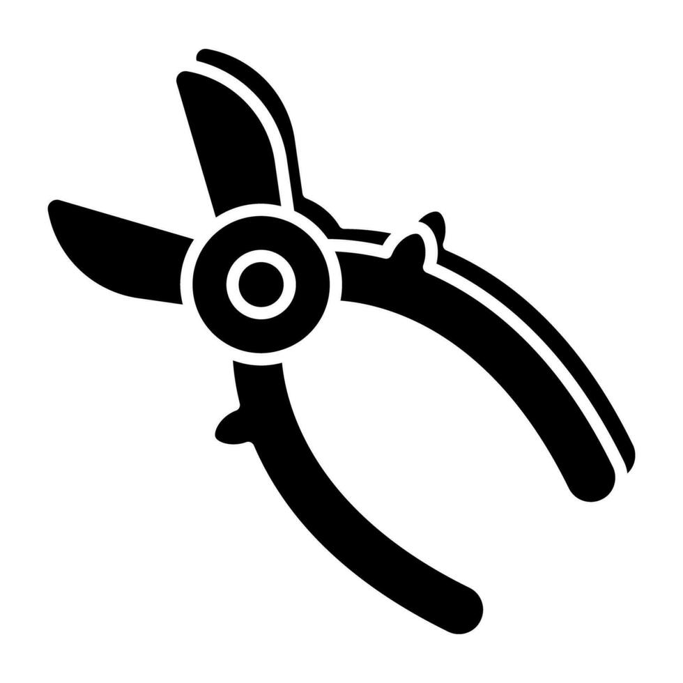 Perfect design icon of plier vector