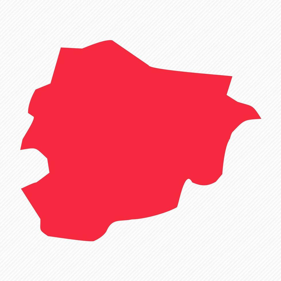 Abstract Andorra Simple Map Background vector
