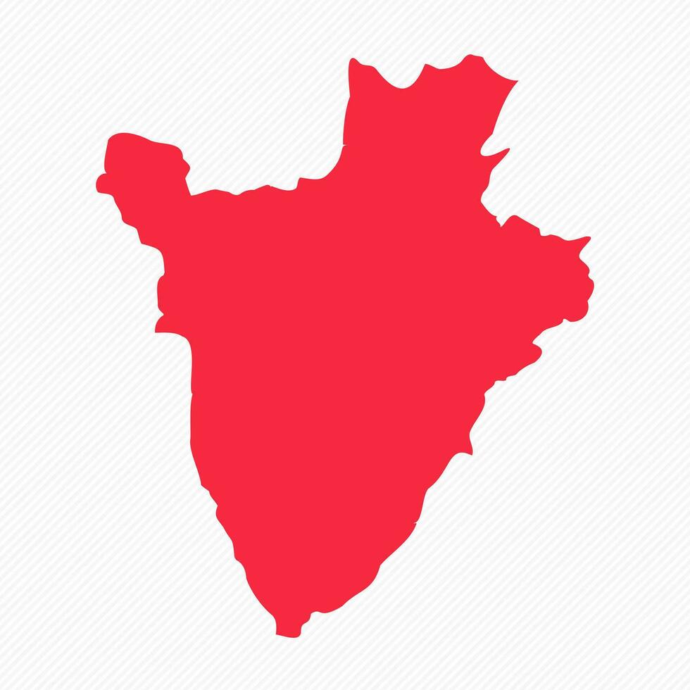 Abstract Burundi Simple Map Background vector