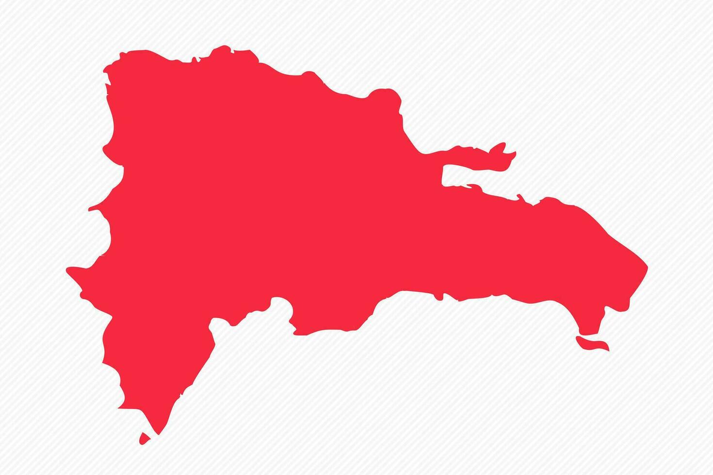 Abstract Dominican Republic Simple Map Background vector