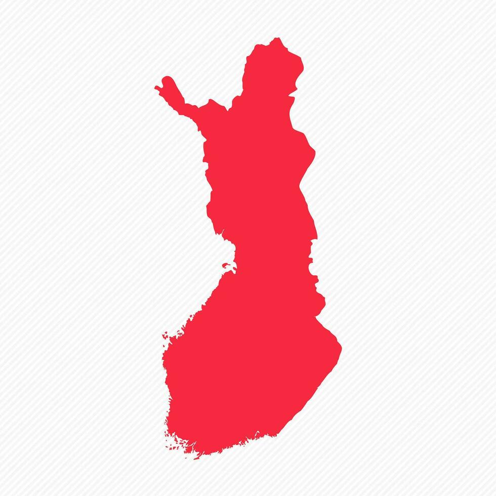 resumen Finlandia sencillo mapa antecedentes vector