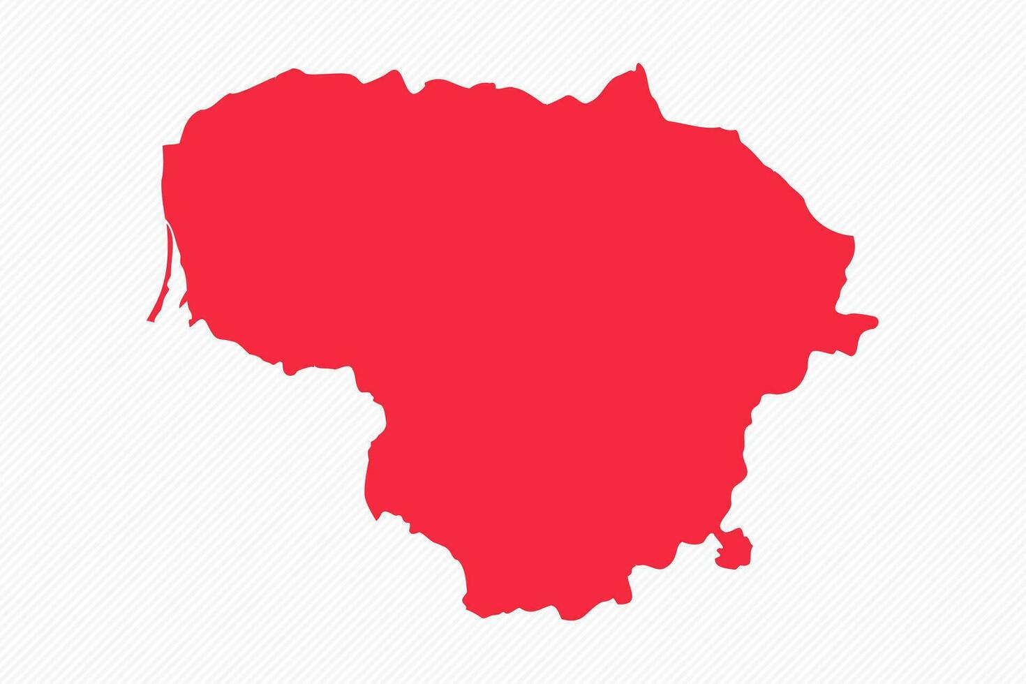 Abstract Lithuania Simple Map Background vector