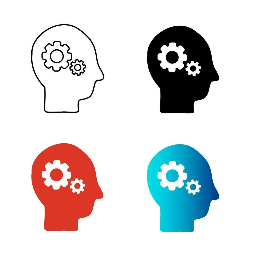 Abstract Management Silhouette Illustration vector